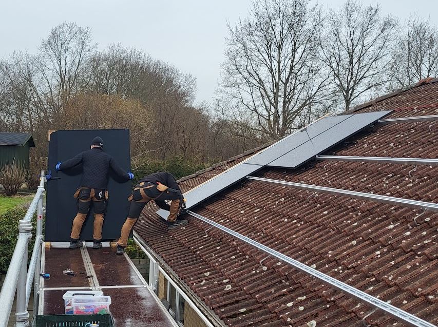 Installation af solceller