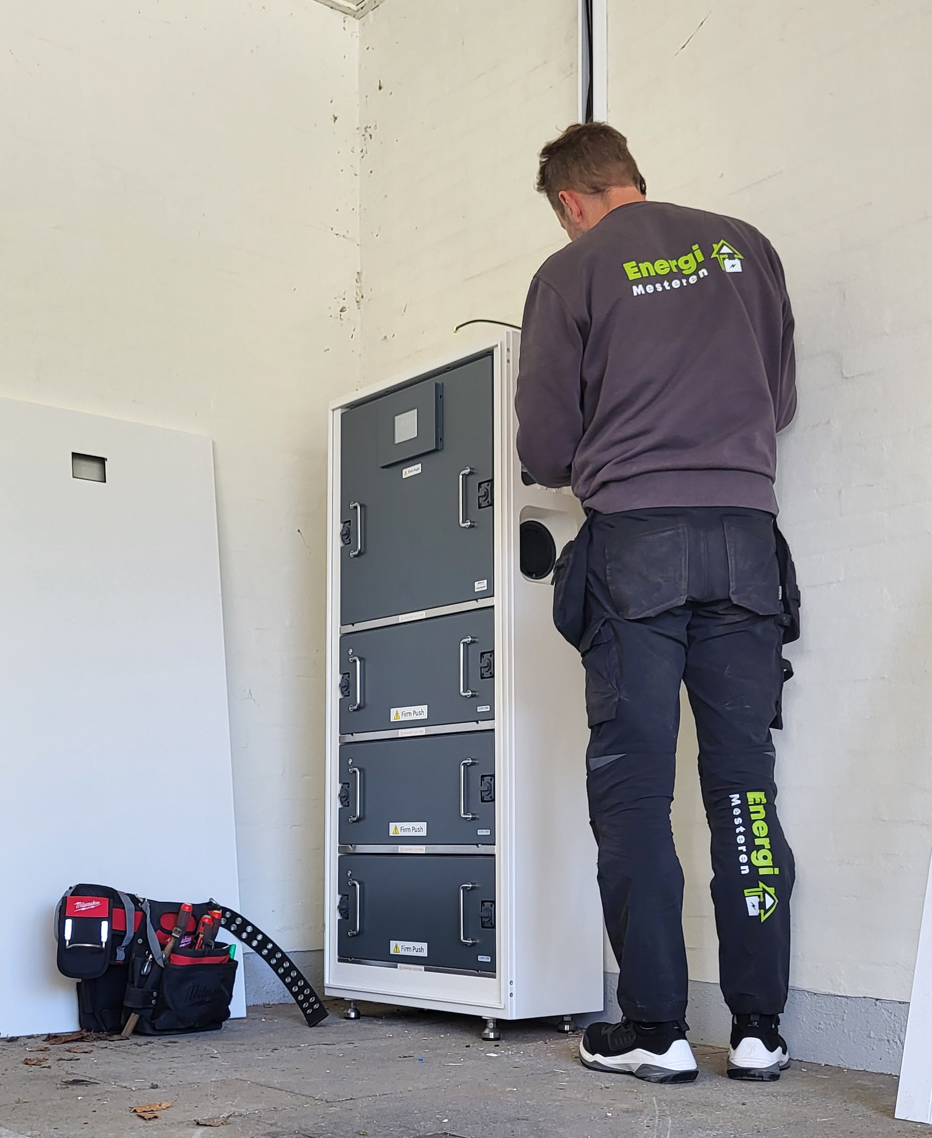 Batteri til solceller
