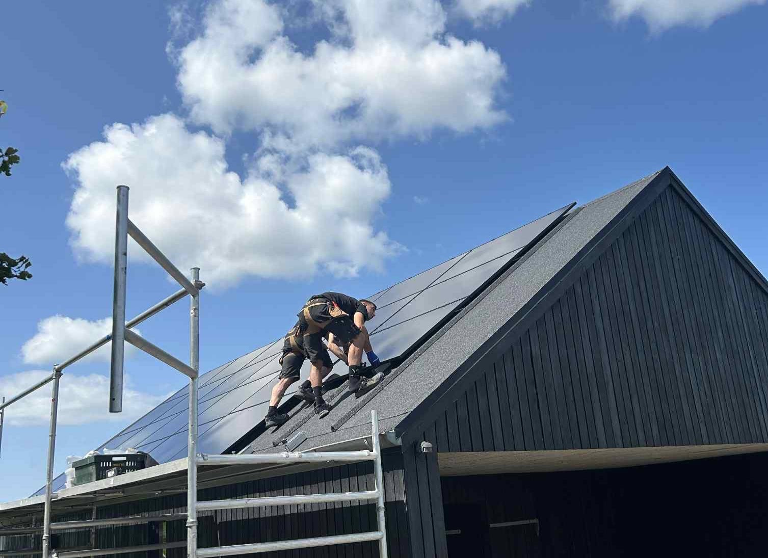 Solceller uden batteri