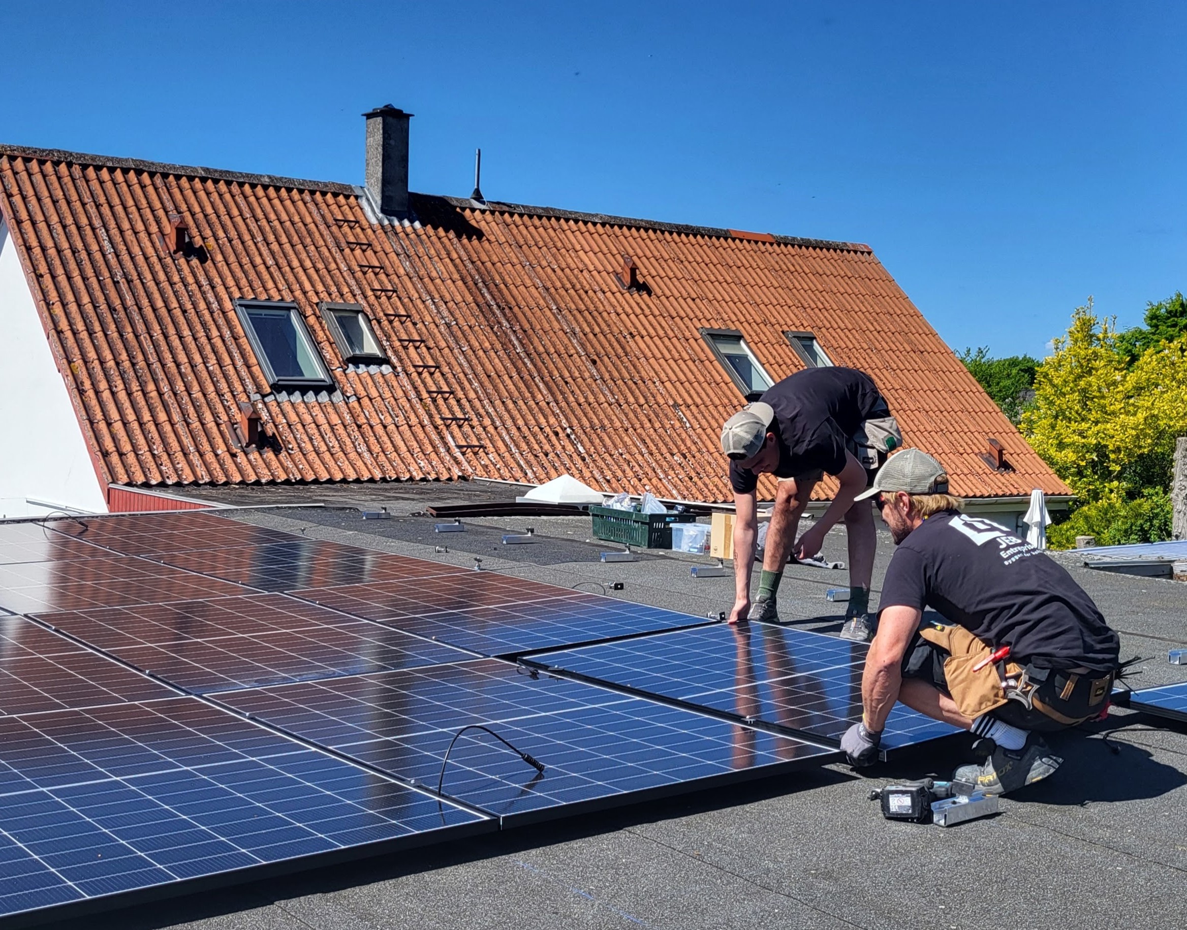 Solceller uden batteri