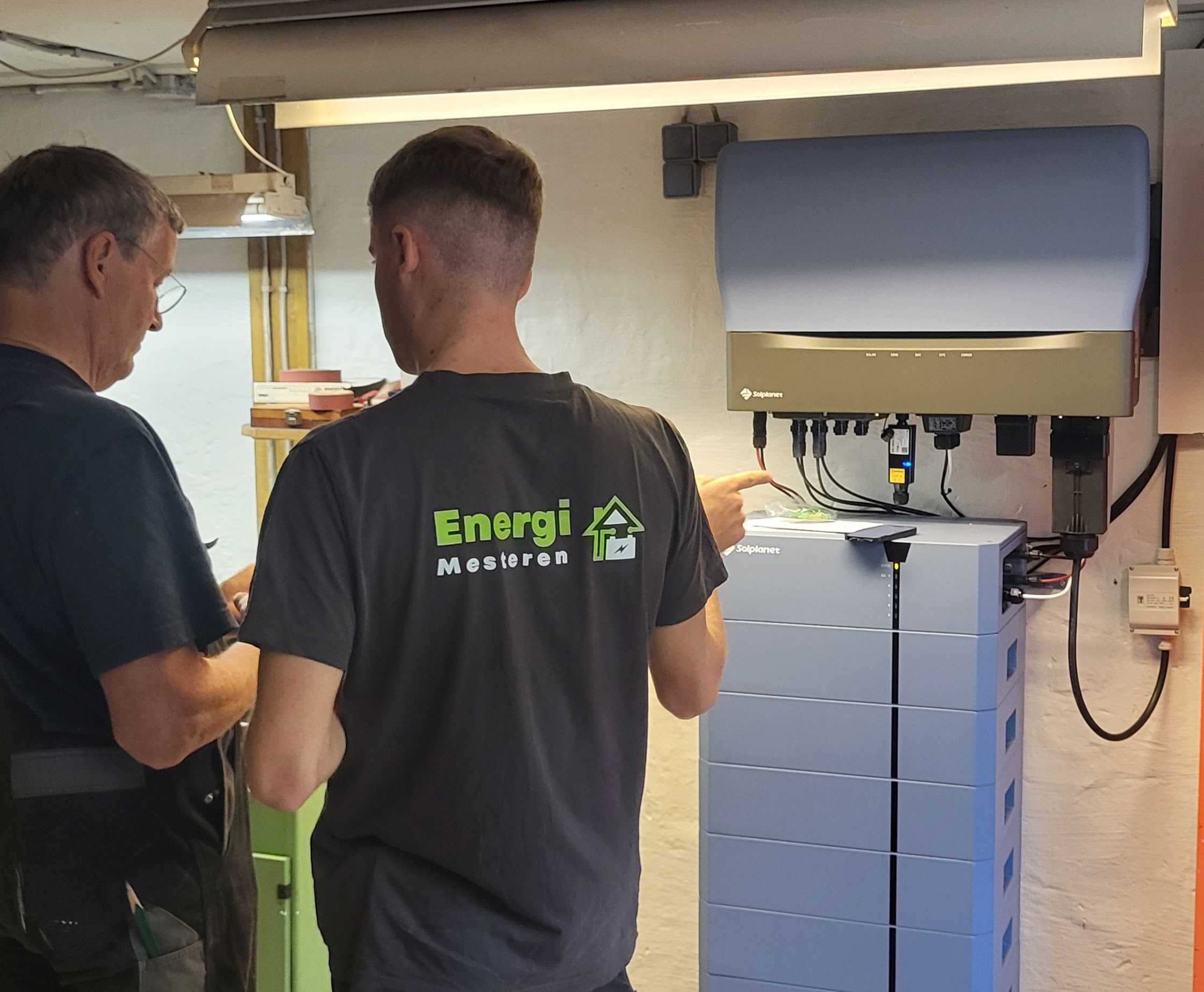 Batteri til solceller